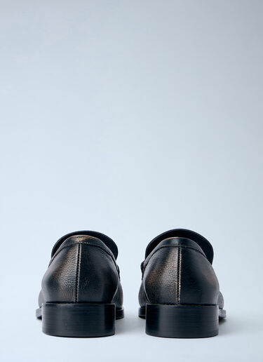 Acne Studios Leather Loafers Dark Brown acn0164019