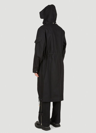 Dion Lee Utility Parka Black dle0349002