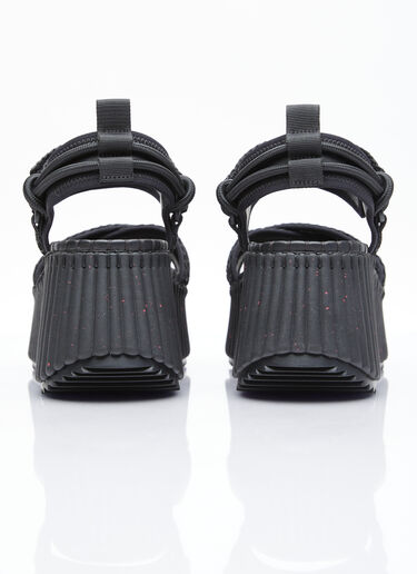 Chloé Nama Platform Sandals Black chl0255036