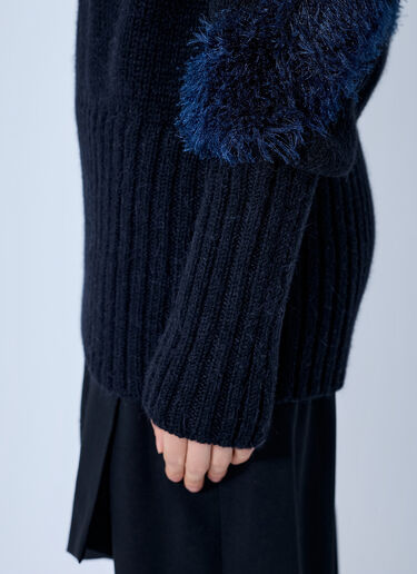 LN-CC® - Kiko Kostadinov: Macaw Jumper - Black Kiko Kostadinov Macaw Jumper Black kko0265008