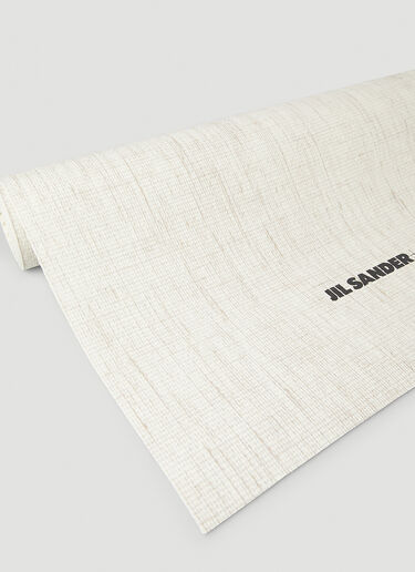 Jil Sander+ Logo Print Yoga Mat White jsp0247017