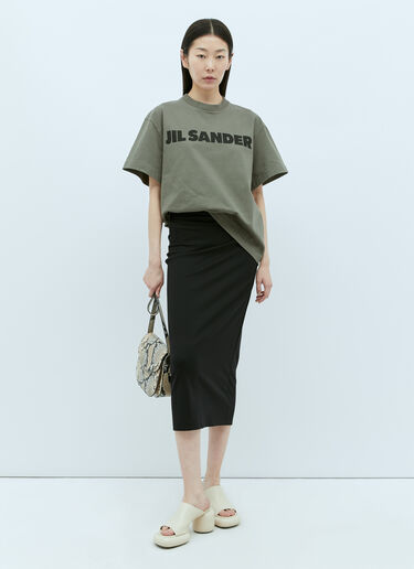 Jil Sander 中号单肩零钱包 米 jil0256012
