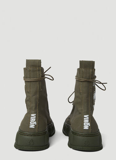 Virón 1992 Canvas Boots Green vir0350007