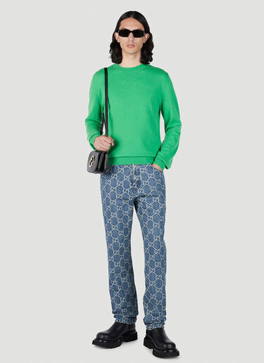 Gucci GG 자카드 진 블루 guc0152282