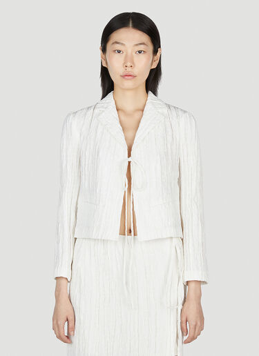 Elani Crinkled Shirt Rejina Pyo Elani Crinkled Shirt White rej0252004