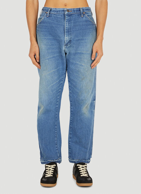 Bonum Wra Wide-Leg Jeans Blue bon0338003