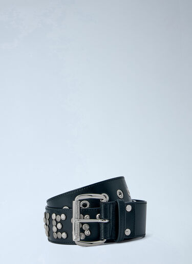 LN-CC® - Vivienne Westwood: Studded Belt - Black Vivienne Westwood Studded Belt Black vvw0165019
