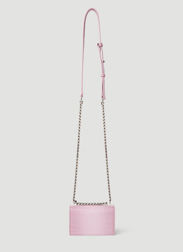 Alexander McQueen Jewelled Satchel Micro Shoulder Bag Pink amq0251009