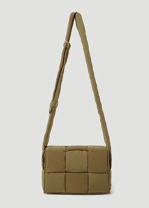Bottega Veneta Small Padded Tech Cassette Crossbody Bag Brown bov0153030