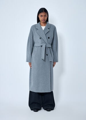Max Mara Madame Coat Grey max0263009