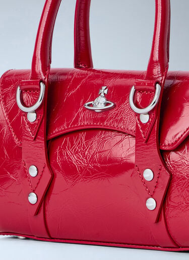 LN-CC® - Vivienne Westwood: Bettina Mini Crossbody Bag - Red Vivienne Westwood Bettina Mini Crossbody Bag Red vvw0266017