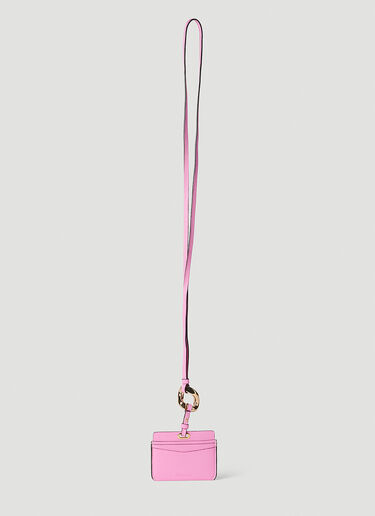 JW Anderson Chain Link Cardholder Pink jwa0351007