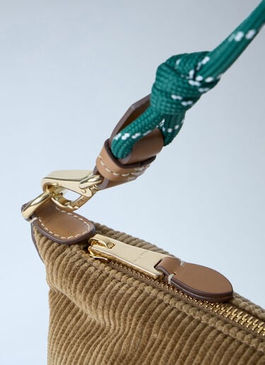 Miu Miu Velvet Shoulder Bag Brown miu0263051