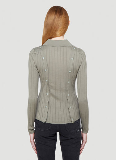 Jacquemus La Maille Baho Top Green jac0242093