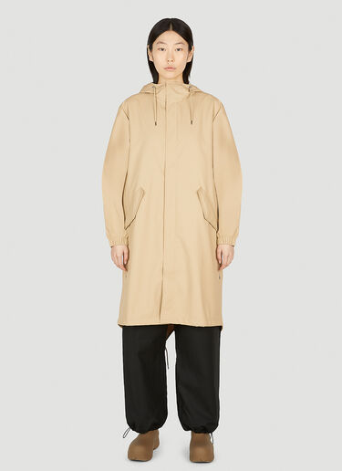Rains Fishtail Parka Jacket Beige rai0352003