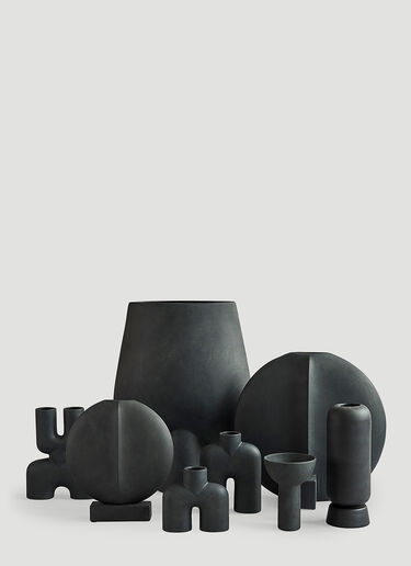 101 Copenhagen Cobra Tall Medium Vase Black wps0670303