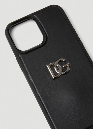 Dolce & Gabbana Logo iPhone 13 Pro Phone Case Black dol0149036