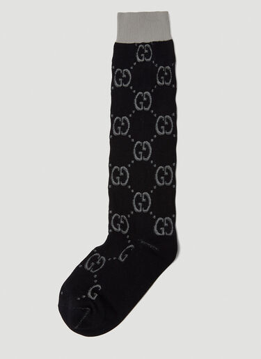 Gucci GG Techno Socks Black guc0250225