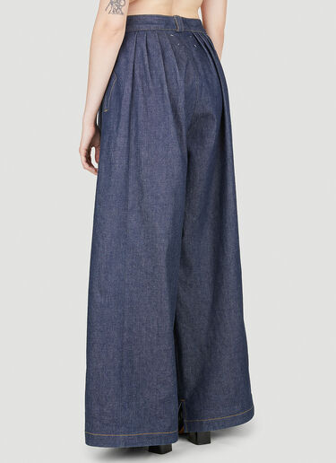 Pleated Jeans Maison Margiela Pleated Jeans Blue mla0250006