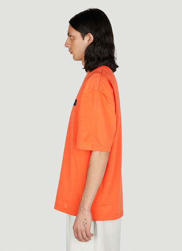 Y-3 Logo Patch T-Shirt Orange yyy0152016