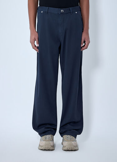 Moncler Relaxed-Fit Cargo Pants Navy mon0163026