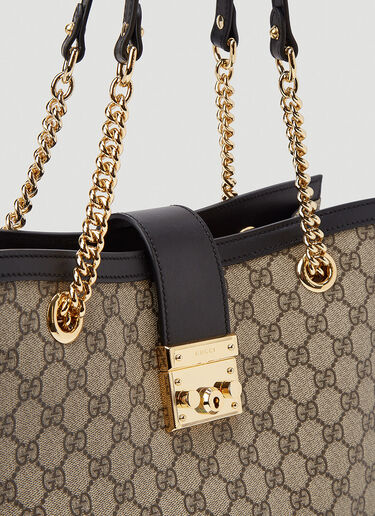 Gucci Padlock GG Medium Shoulder Bag Beige guc0243197