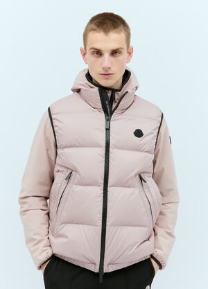 Moncler Fedare Gilet Pink mon0157039