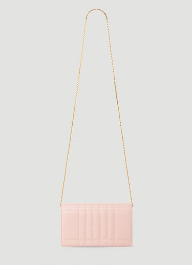 Burberry Lola Chain Shoulder Bag Pink bur0253087