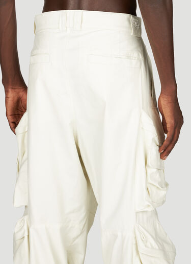 Diesel P-Huges Cargo Pants White dsl0155009