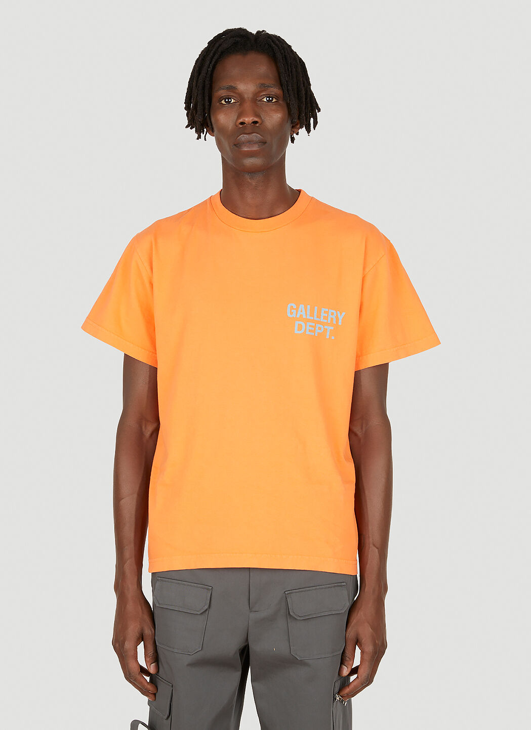 Gallery Dept. Men s Logo T Shirt in Orange LN CC