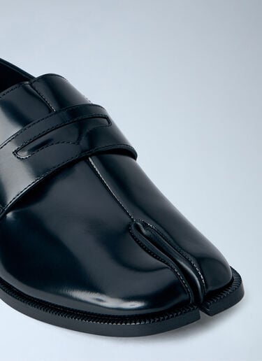 Maison Margiela Tabi Leather Loafers Black mla0240022
