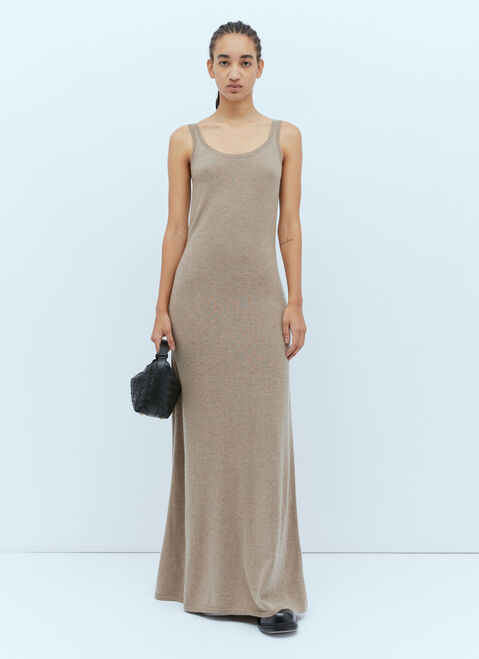 Max Mara ウールカシミヤニットマキシドレス ピンク max0253013