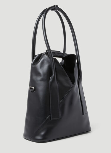 MM6 Maison Margiela 3 스트랩 재패니즈 핸드백 블랙 mmm0254020