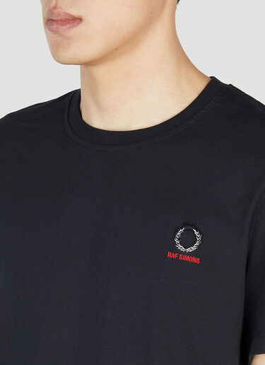 Raf Simons x Fred Perry Printed Sleeve T-Shirt Black rsf0152009