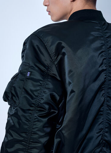 LN-CC® - Alpha Industries: MA-1 UV Oversidez Bomber Jacket - Black Alpha Industries MA-1 UV Oversidez Bomber Jacket Black alp0366005