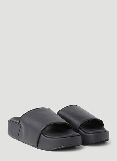 Y-3 Flatform Slides Black yyy0352050