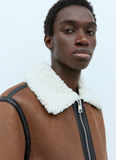 Tommy Aviator Jacket A.P.C. Tommy Aviator Jacket Brown apc0154001