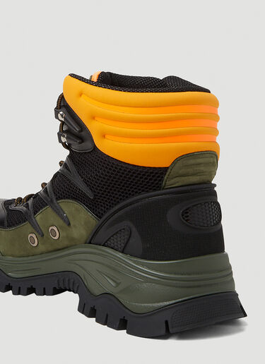 Gucci Lace-up Hiking Boots Black guc0150129