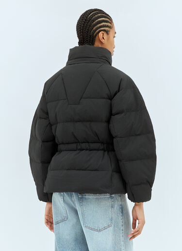 Ganni Oversized Puffer Jacket Black gan0258034