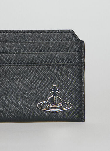 Vivienne Westwood 十字纹卡夹  黑色 vvw0155018