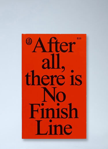 Antenne Books No Finish Line Book Red ane0558017