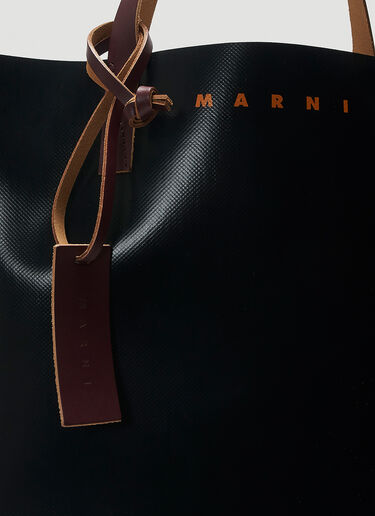 Marni Logo Tote Bag Black mni0143025