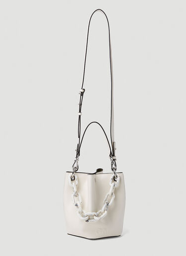 Banner Bucket Small Handbag GANNI Banner Bucket Small Handbag White gan0251063