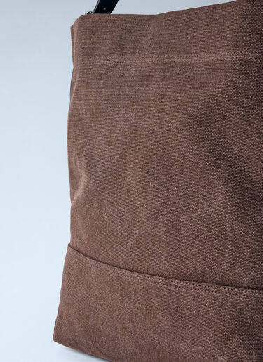 LN-CC® - Lemaire: Belted Tote Bag - Brown Lemaire Belted Tote Bag Brown lem0266026