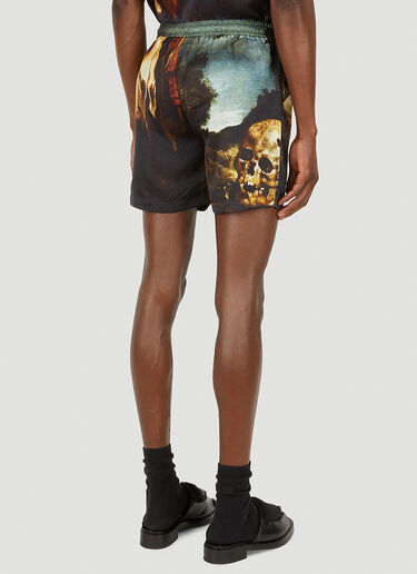 Death Cigarettes Poussin Shorts Blue dec0146016
