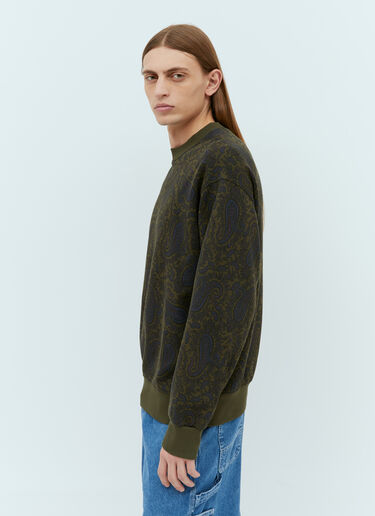 Carhartt WIP Paisley Sweatshirt Green wip0154029