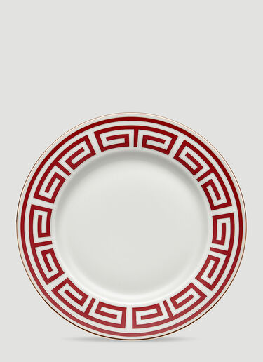 Ginori 1735 Set of Two Labirinto Soup Plate Red wps0644444