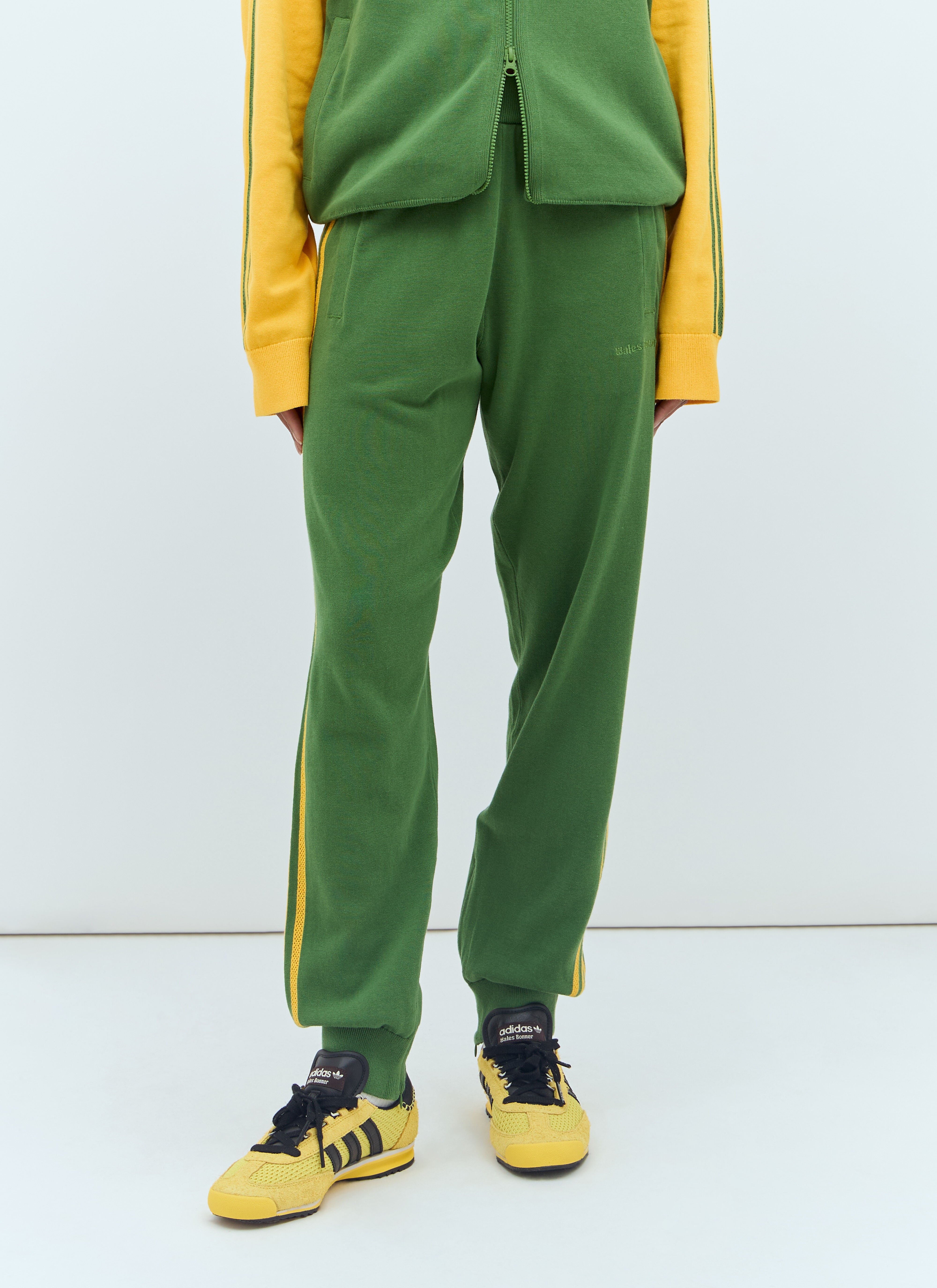 adidas by Wales Bonner Knit Track Pants Green awb0357001