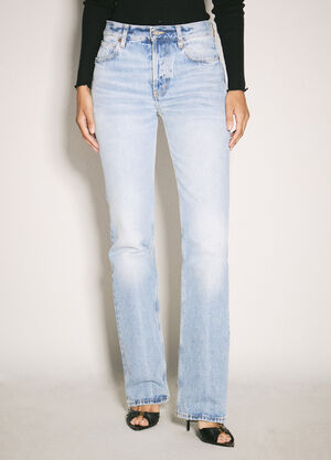 The Row Low-Rise Straight Jeans Blue row0260001