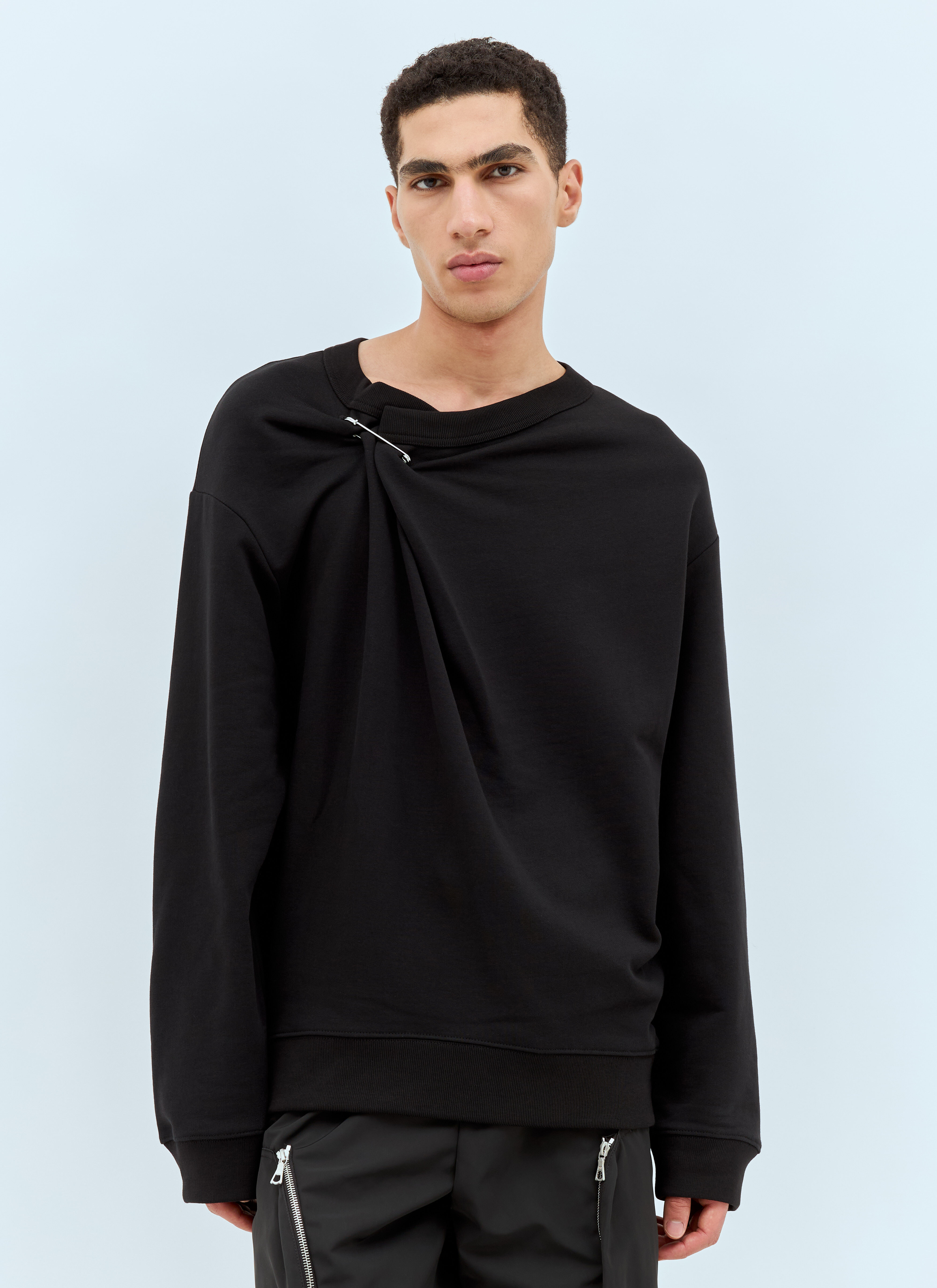 Dries Van Noten Men's' Hathy Sweatshirt in Black | LN-CC®